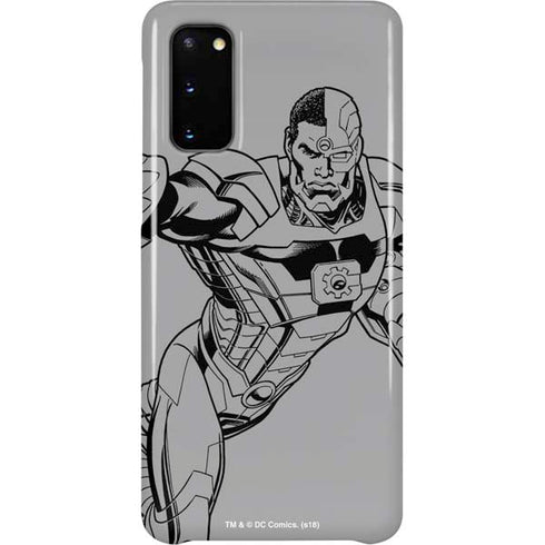 DC Comics Cyborg Comic Pop Galaxy S20 Lite Case