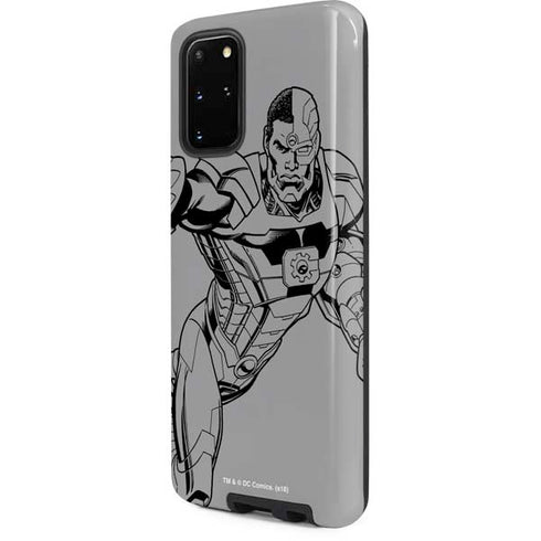 DC Comics Cyborg Comic Pop Galaxy S20 Plus Pro Case