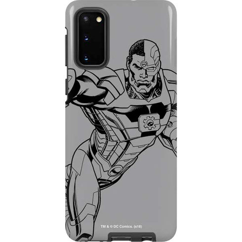 DC Comics Cyborg Comic Pop Galaxy S20 Pro Case
