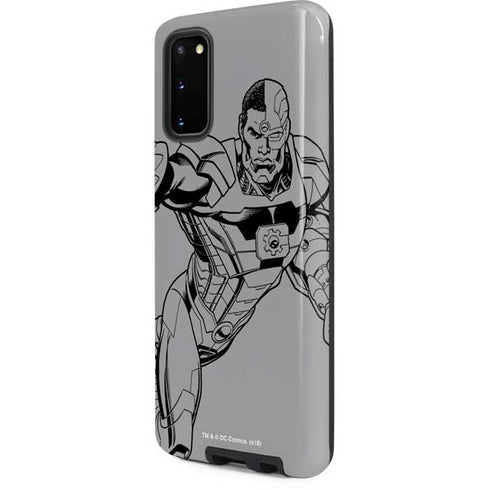 DC Comics Cyborg Comic Pop Galaxy S20 Pro Case