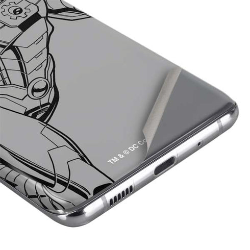 DC Comics Cyborg Comic Pop Galaxy S20 Skin