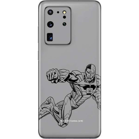 DC Comics Cyborg Comic Pop Galaxy S20 Ultra 5G Skin