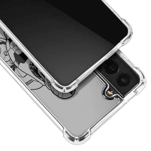 DC Comics Cyborg Comic Pop Galaxy S21 5G Clear Case