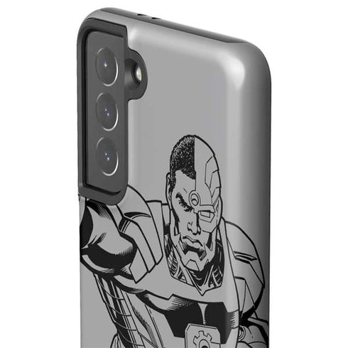 DC Comics Cyborg Comic Pop Galaxy S21 5G Pro Case