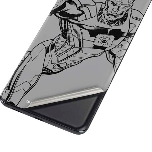 DC Comics Cyborg Comic Pop Galaxy S21 5G Skin