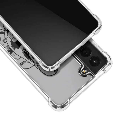 DC Comics Cyborg Comic Pop Galaxy S22 Plus Clear Case