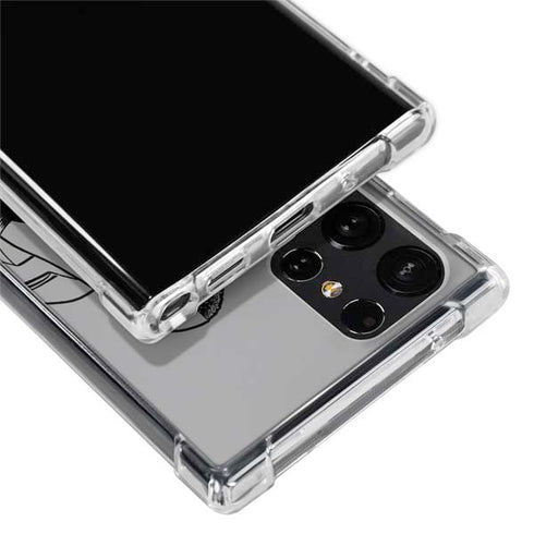 DC Comics Cyborg Comic Pop Galaxy S22 Ultra Clear Case