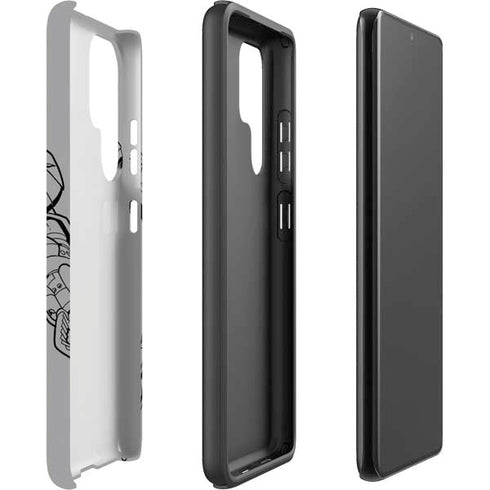 DC Comics Cyborg Comic Pop Galaxy S22 Ultra Pro Case