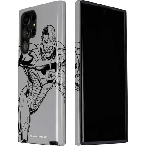 DC Comics Cyborg Comic Pop Galaxy S22 Ultra Pro Case