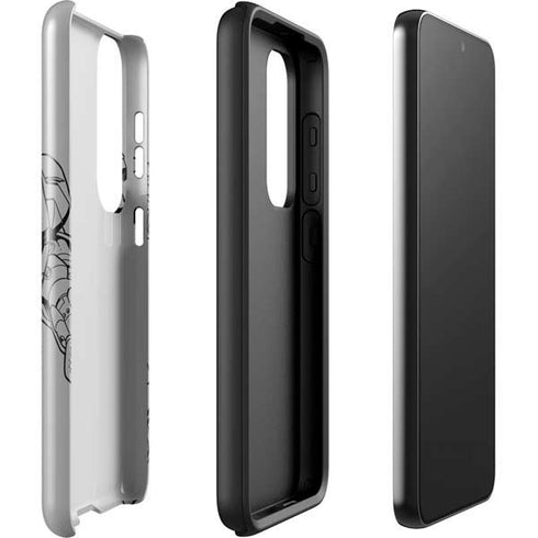 DC Comics Cyborg Comic Pop Galaxy S23 Plus Pro Case