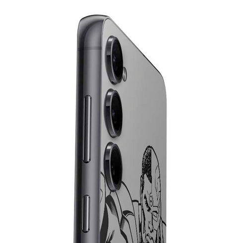 DC Comics Cyborg Comic Pop Galaxy S23 Plus Skin