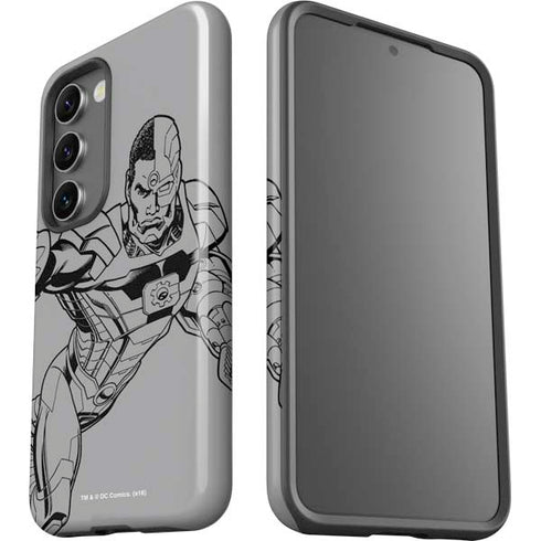 DC Comics Cyborg Comic Pop Galaxy S23 Pro Case