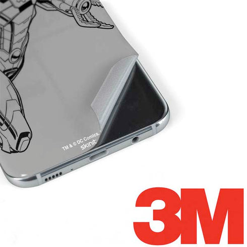 DC Comics Cyborg Comic Pop Galaxy S8 Plus Skin