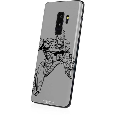 DC Comics Cyborg Comic Pop Galaxy S9 Plus Skin