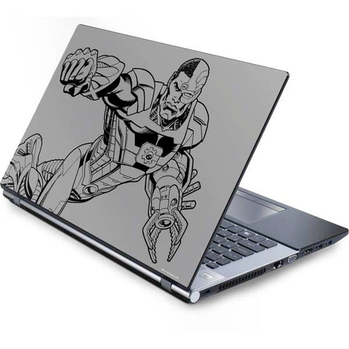 DC Comics Cyborg Comic Pop Generic Laptop Skin