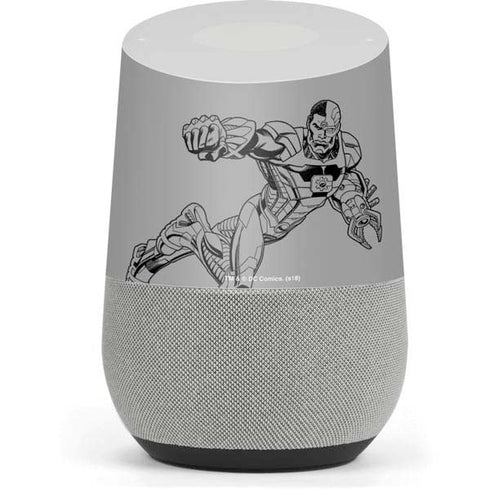 DC Comics Cyborg Comic Pop Google Home Skin
