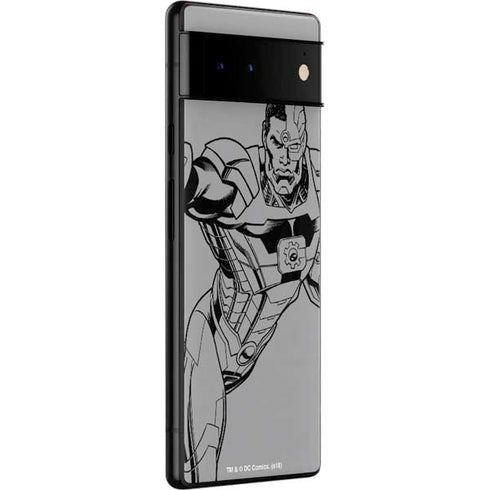 DC Comics Cyborg Comic Pop Google Pixel 6 Pro Skin