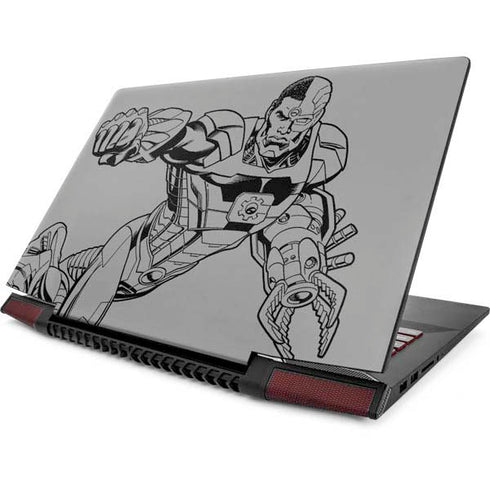 DC Comics Cyborg Comic Pop Lenovo IdeaPad Skin