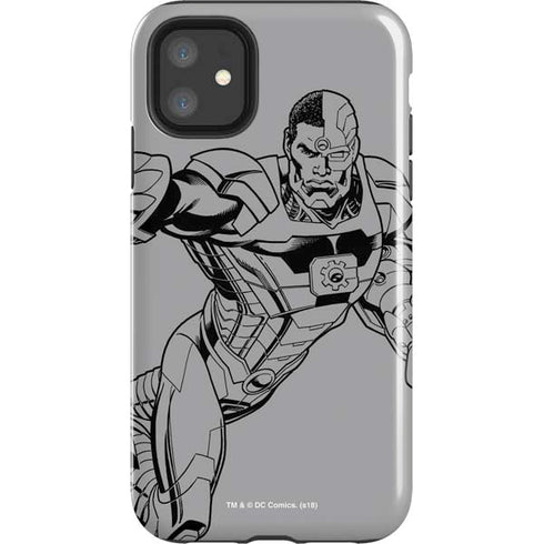 DC Comics Cyborg Comic Pop iPhone 11 Impact Case