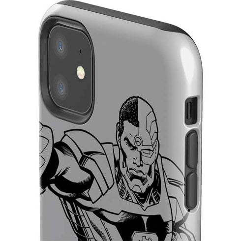 DC Comics Cyborg Comic Pop iPhone 11 Impact Case