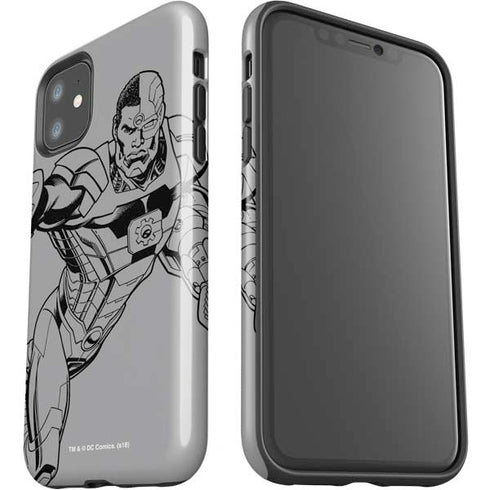 DC Comics Cyborg Comic Pop iPhone 11 Impact Case