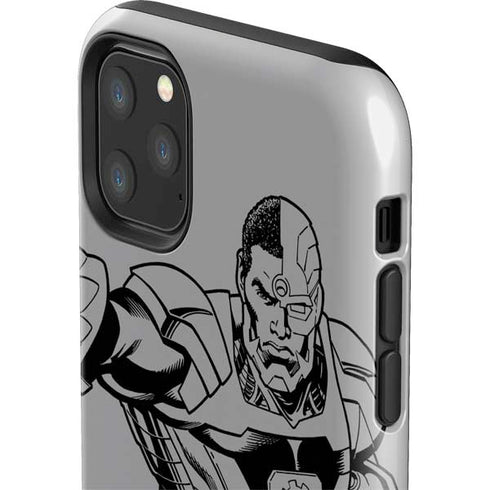 DC Comics Cyborg Comic Pop iPhone 11 Pro Max Impact Case