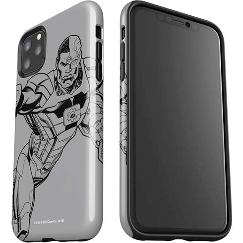 DC Comics Cyborg Comic Pop iPhone 11 Pro Max Impact Case