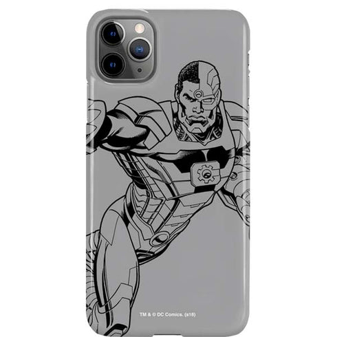 DC Comics Cyborg Comic Pop iPhone 11 Pro Max Lite Case