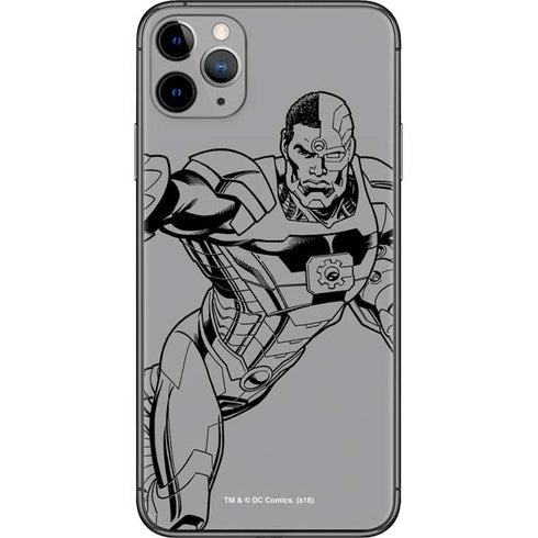 DC Comics Cyborg Comic Pop iPhone 11 Pro Max Skin