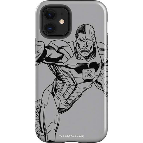 DC Comics Cyborg Comic Pop iPhone 12 Impact Case