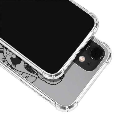 DC Comics Cyborg Comic Pop iPhone 12 Mini Clear Case