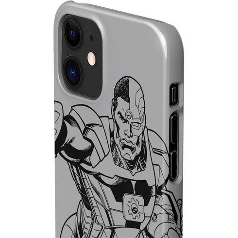DC Comics Cyborg Comic Pop iPhone 12 Mini Lite Case