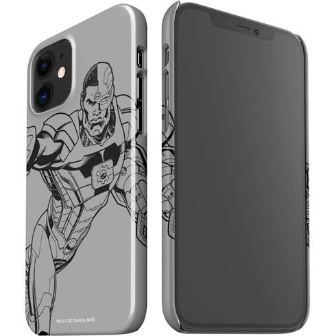 DC Comics Cyborg Comic Pop iPhone 12 Mini Lite Case