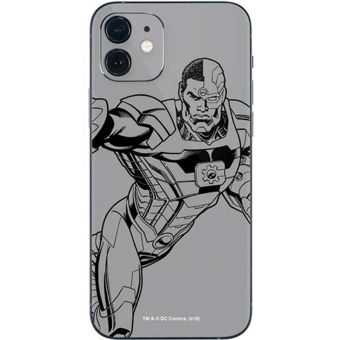 DC Comics Cyborg Comic Pop iPhone 12 Mini Skin