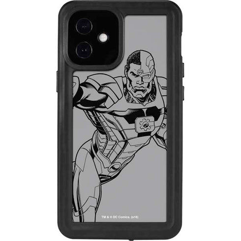 DC Comics Cyborg Comic Pop iPhone 12 Mini Waterproof Case
