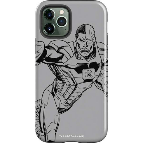 DC Comics Cyborg Comic Pop iPhone 12 Pro Impact Case