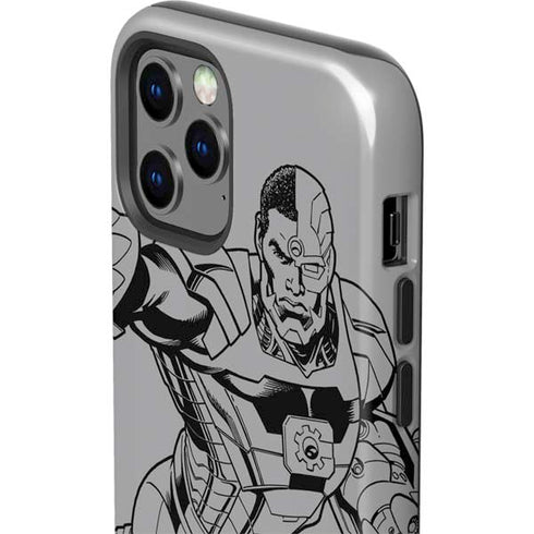 DC Comics Cyborg Comic Pop iPhone 12 Pro Impact Case