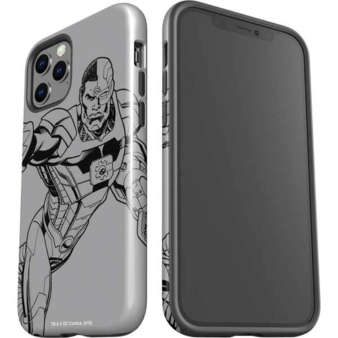 DC Comics Cyborg Comic Pop iPhone 12 Pro Impact Case