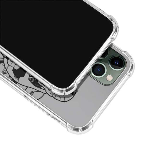 DC Comics Cyborg Comic Pop iPhone 12 Pro Max Clear Case