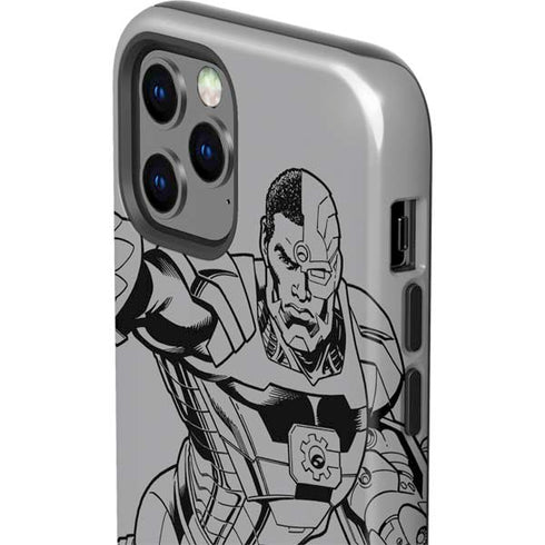DC Comics Cyborg Comic Pop iPhone 12 Pro Max Impact Case
