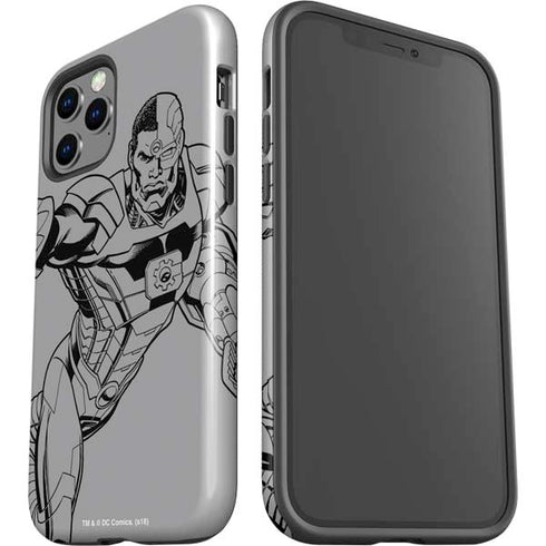 DC Comics Cyborg Comic Pop iPhone 12 Pro Max Impact Case