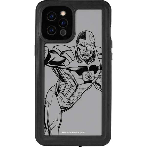 DC Comics Cyborg Comic Pop iPhone 12 Pro Max Waterproof Case