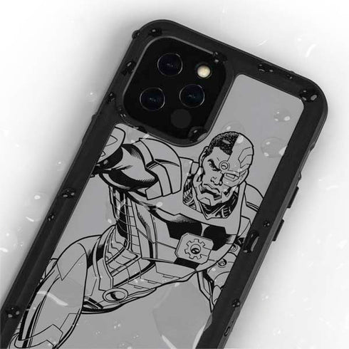 DC Comics Cyborg Comic Pop iPhone 12 Pro Max Waterproof Case