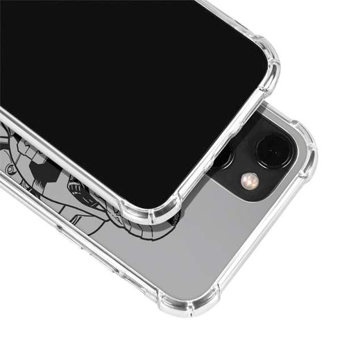 DC Comics Cyborg Comic Pop iPhone 13 Clear Case