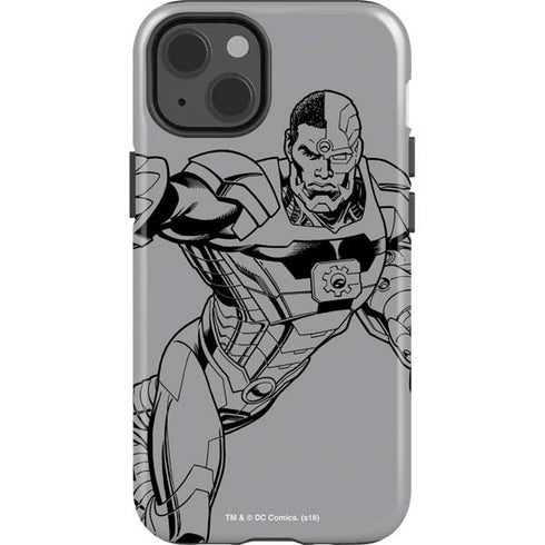 DC Comics Cyborg Comic Pop iPhone 13 Impact Case
