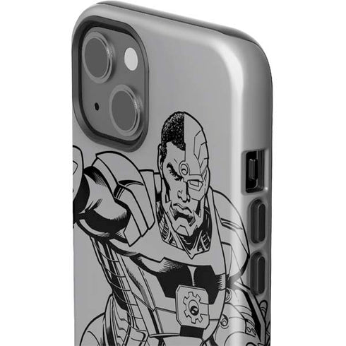 DC Comics Cyborg Comic Pop iPhone 13 Impact Case