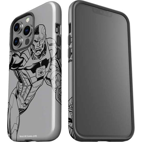 DC Comics Cyborg Comic Pop iPhone 13 Pro Impact Case