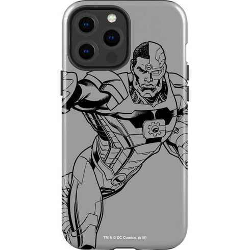DC Comics Cyborg Comic Pop iPhone 13 Pro Max Impact Case