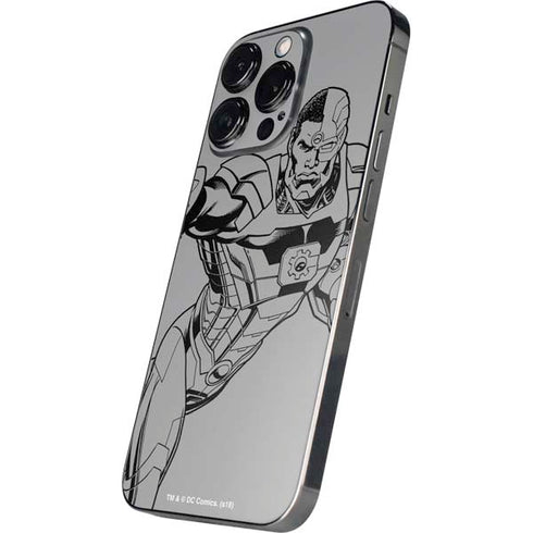 DC Comics Cyborg Comic Pop iPhone 13 Pro Skin