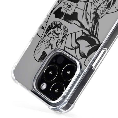 DC Comics Cyborg Comic Pop iPhone 15 Pro MagSafe Case